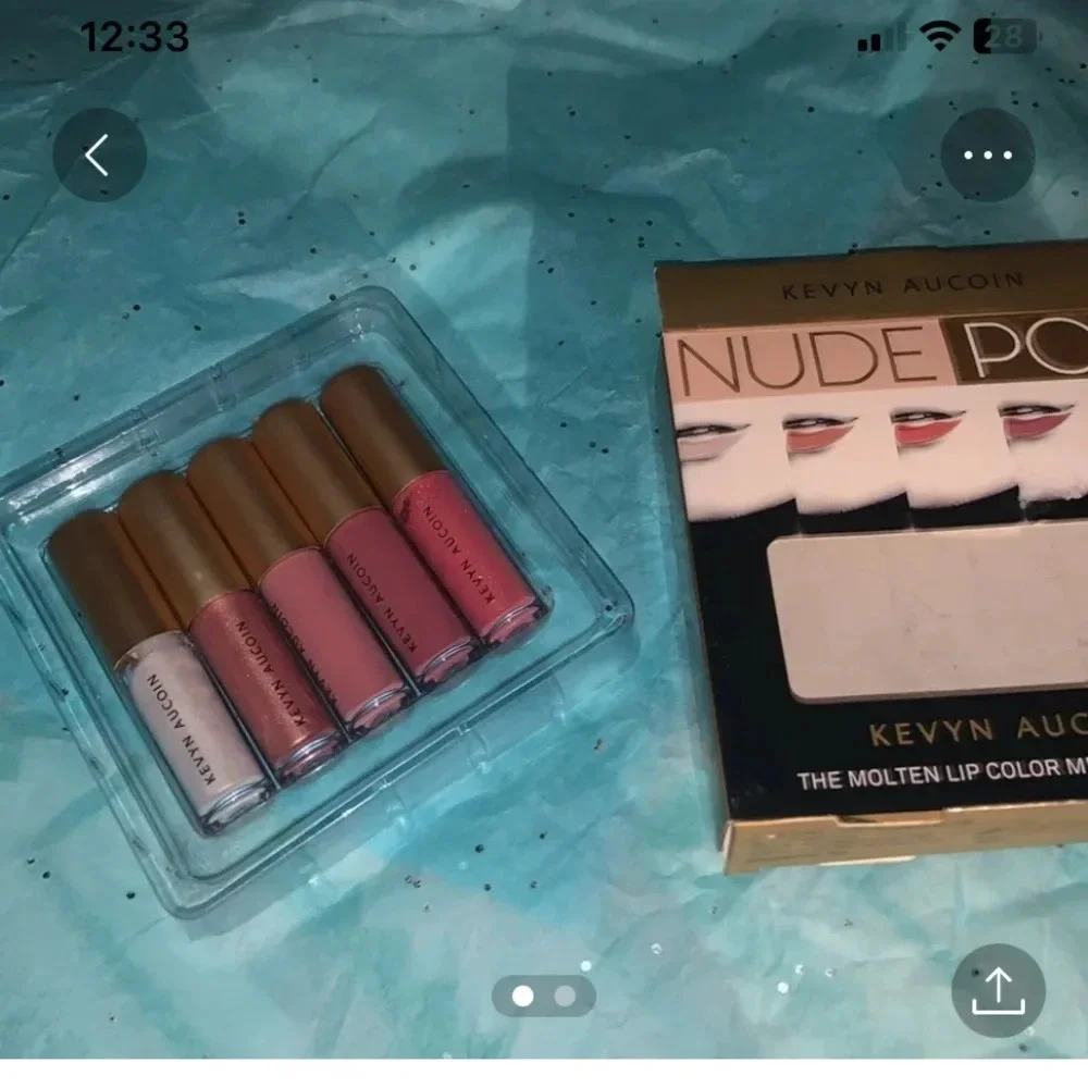 Kevyn aucoin lipgloss nude pop set fall beauty makeup casual classic